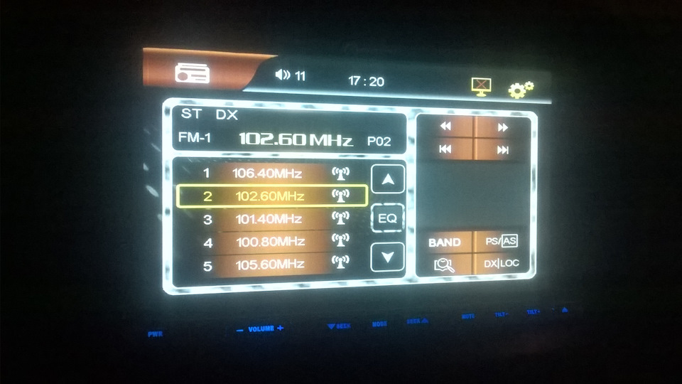2 din Pioneer + камера заднього виду 5