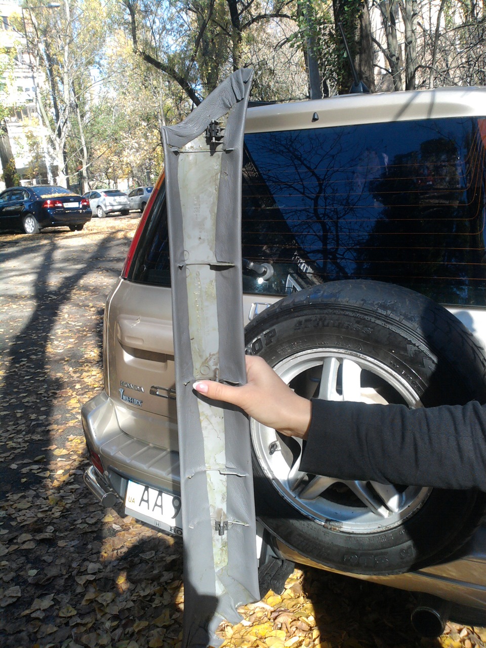 Honda CR-V, в кузові RD1, Перетяжка передніх стійок... 4