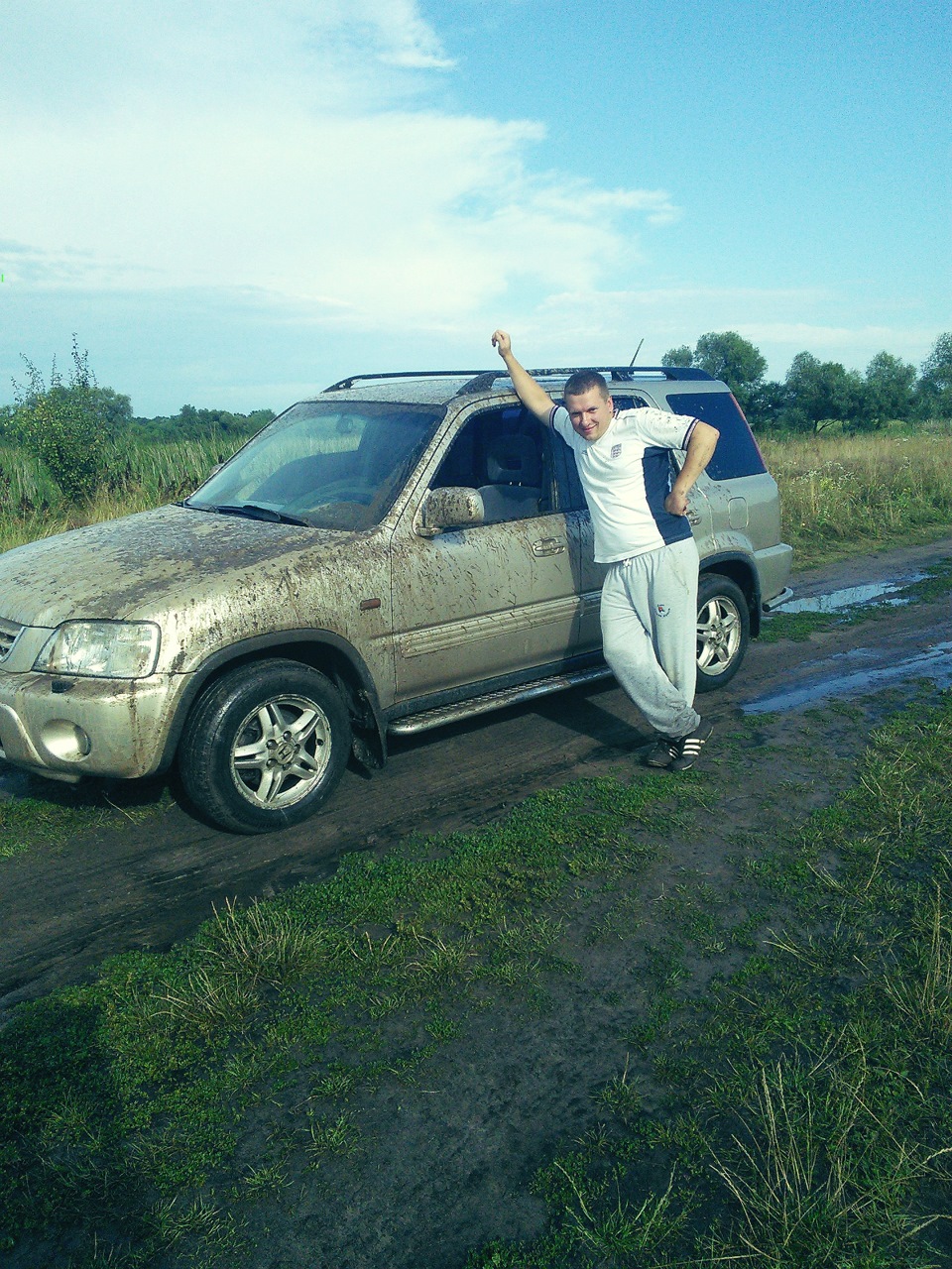 Honda CR-V, в кузові RD1, вилазка на природу, ДР друга) 2