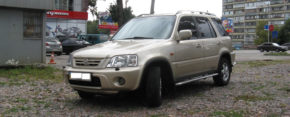 Зовнішній, візуальний фото звіт, про нещодавно придбане авто, марку Honda, модель CR-V в кузові RD1 1