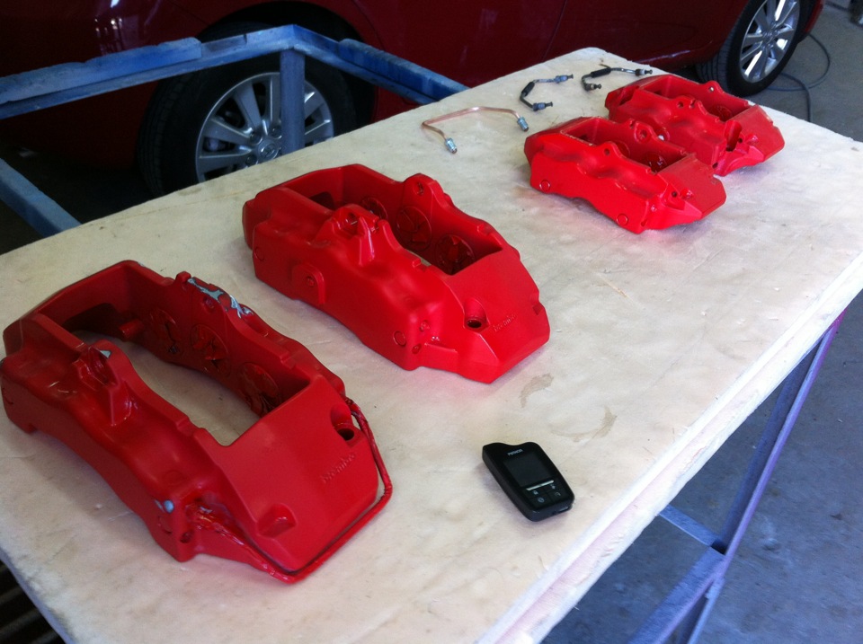 Великим колесам великі гальма, встановлення Big Brake Kit BREMBO Частина 2 1