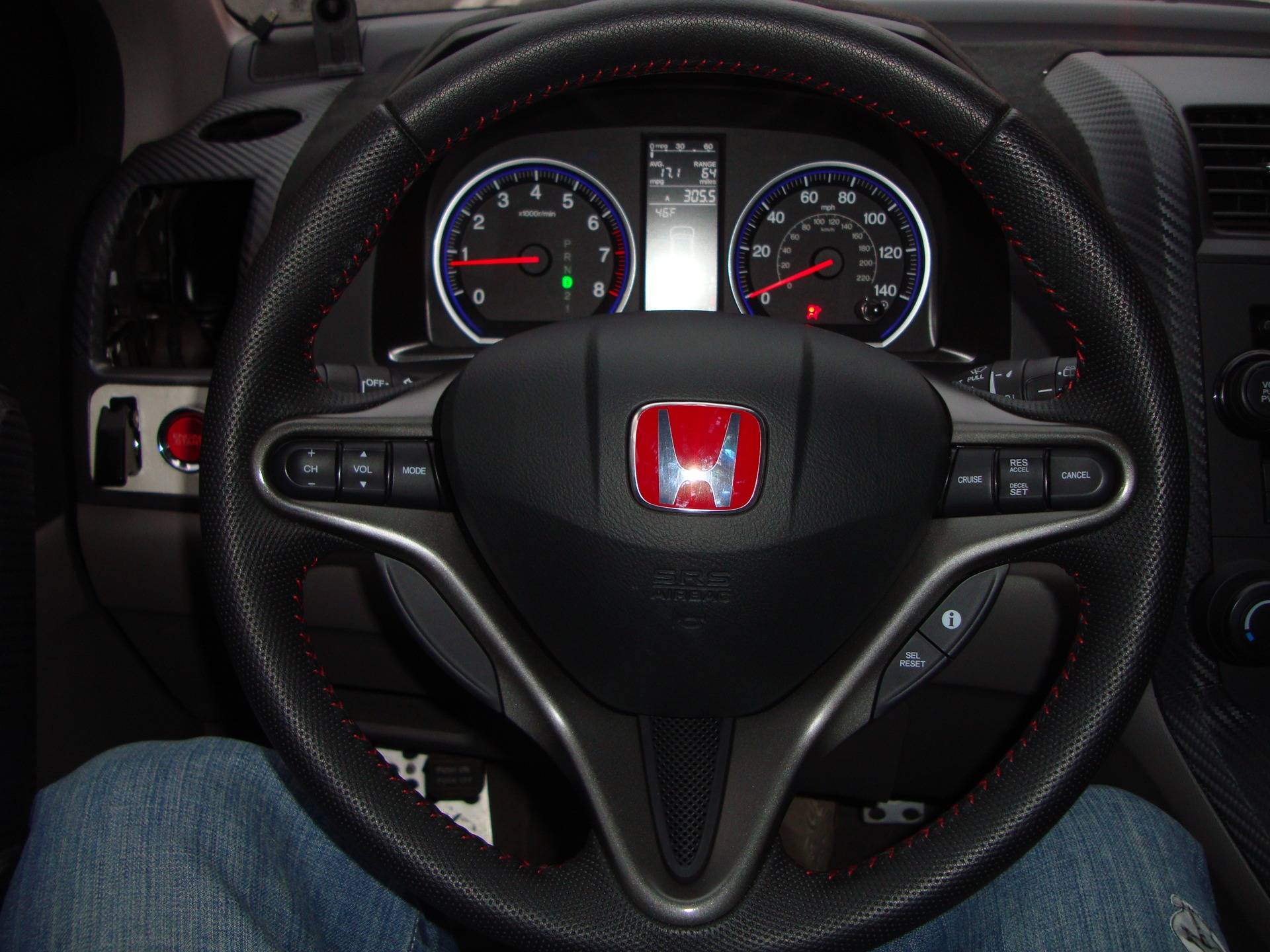 Встановлення керма від CIVIC Type-R 3