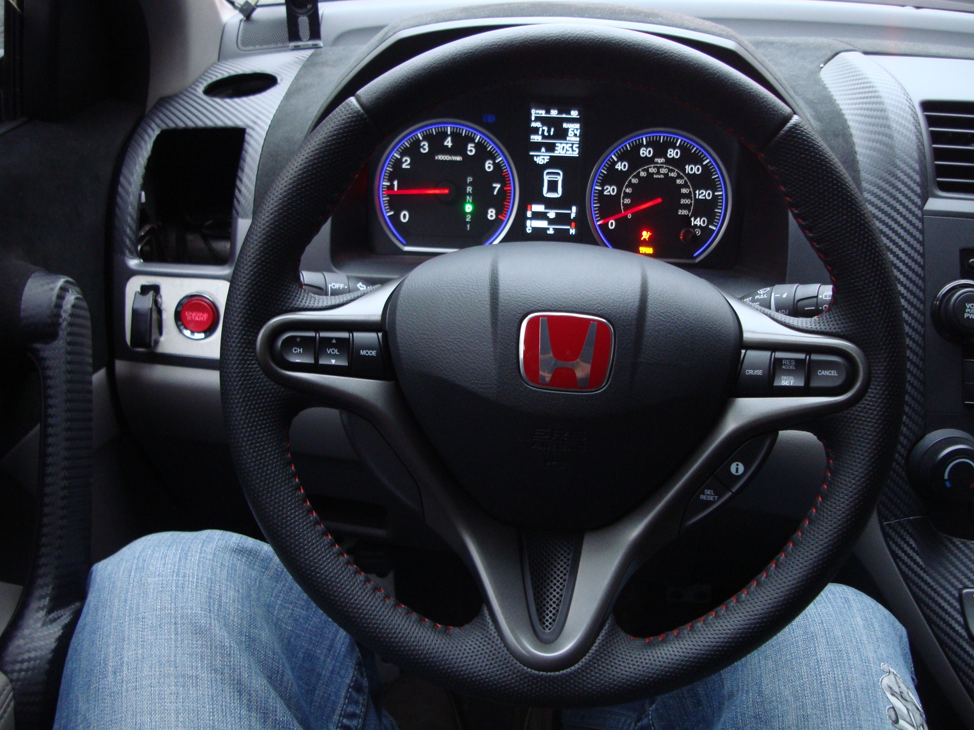 Встановлення керма від CIVIC Type-R 2
