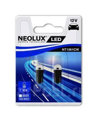 Автолампи габаритні Neolux LED W5W 1
