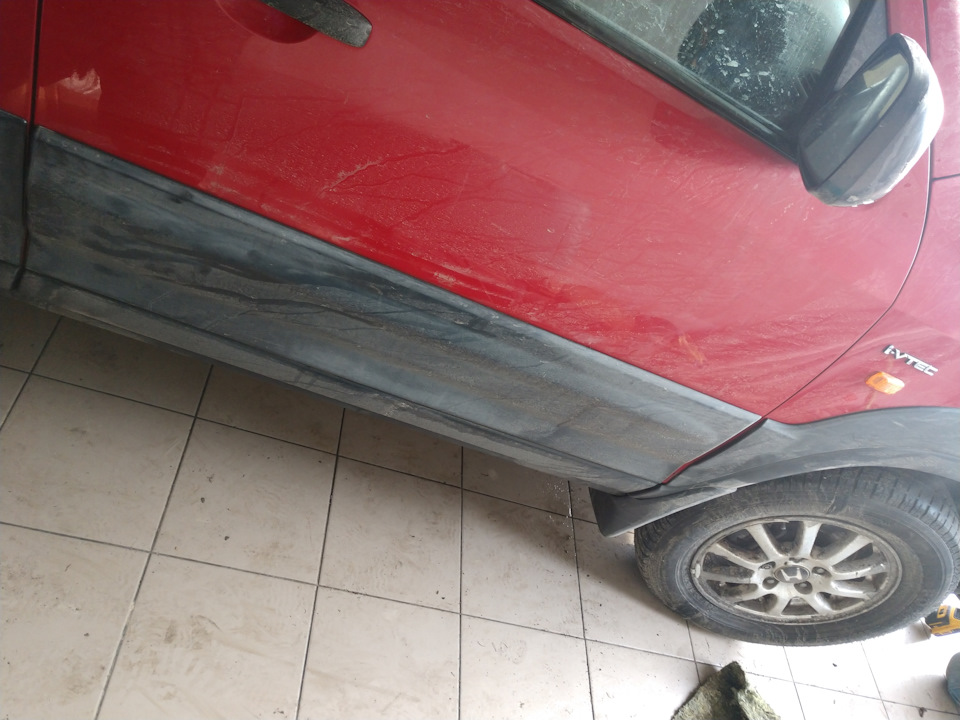 Фендера на Honda CR-V 3
