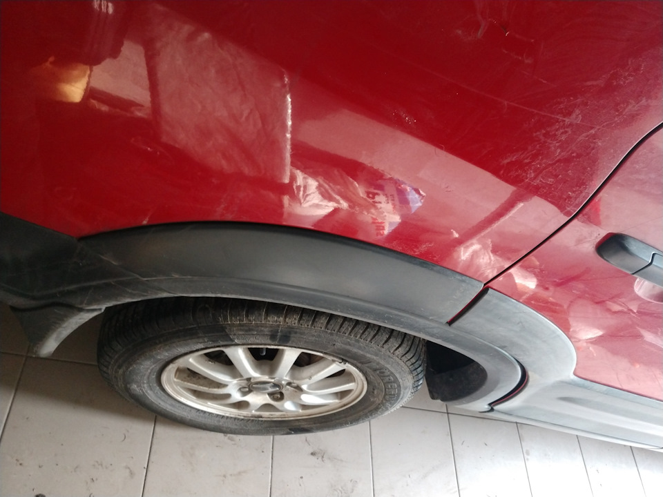 Фендера на Honda CR-V 5