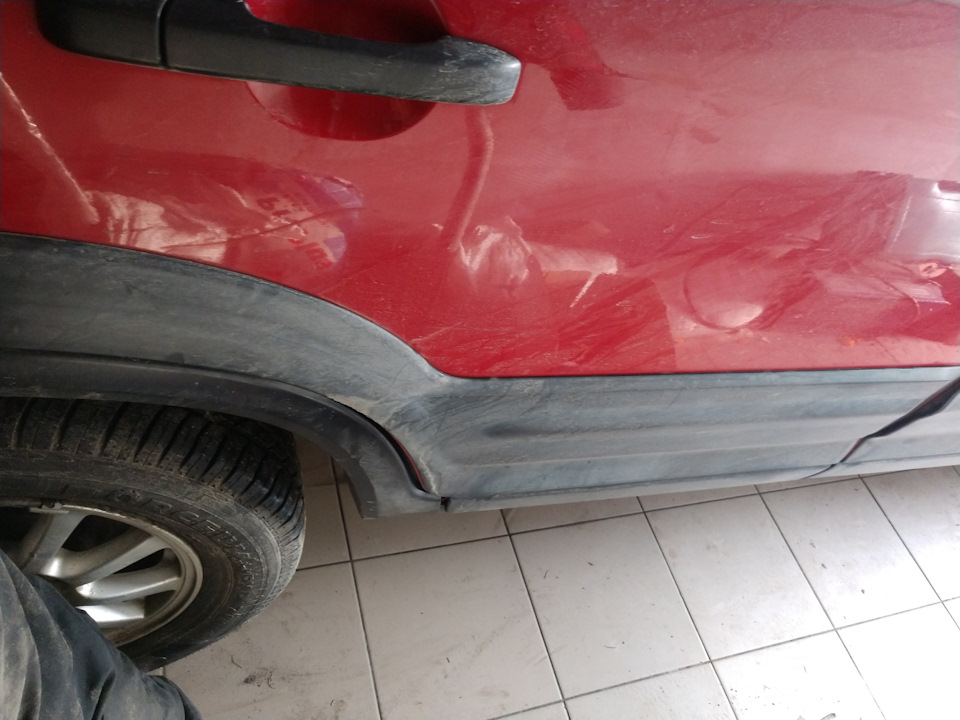 Фендера на Honda CR-V 4