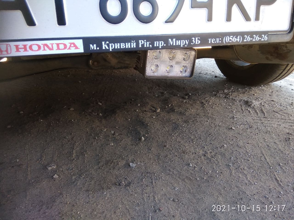 Ліхтарі в бампер задній бампер не знайшов) 1