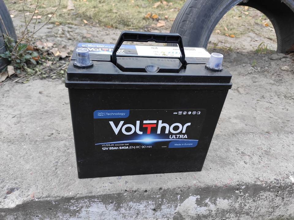 акумулятор Volthor 55A 1