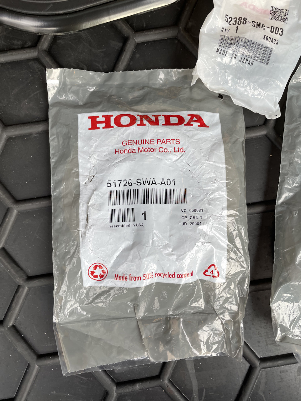 Стук в передней подвеске Honda CRV 2.4 CVT AWD 2015 3