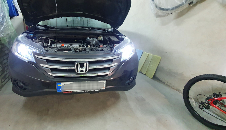 установка LED F5C на ближнє світло 3