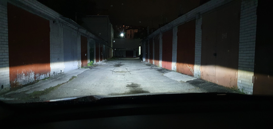 установка LED F5C на ближнє світло 4