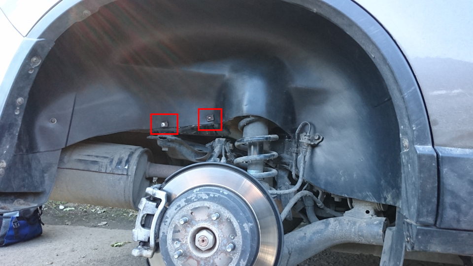 Встановлення підкрильників (локерів) Honda CR-V 3 3