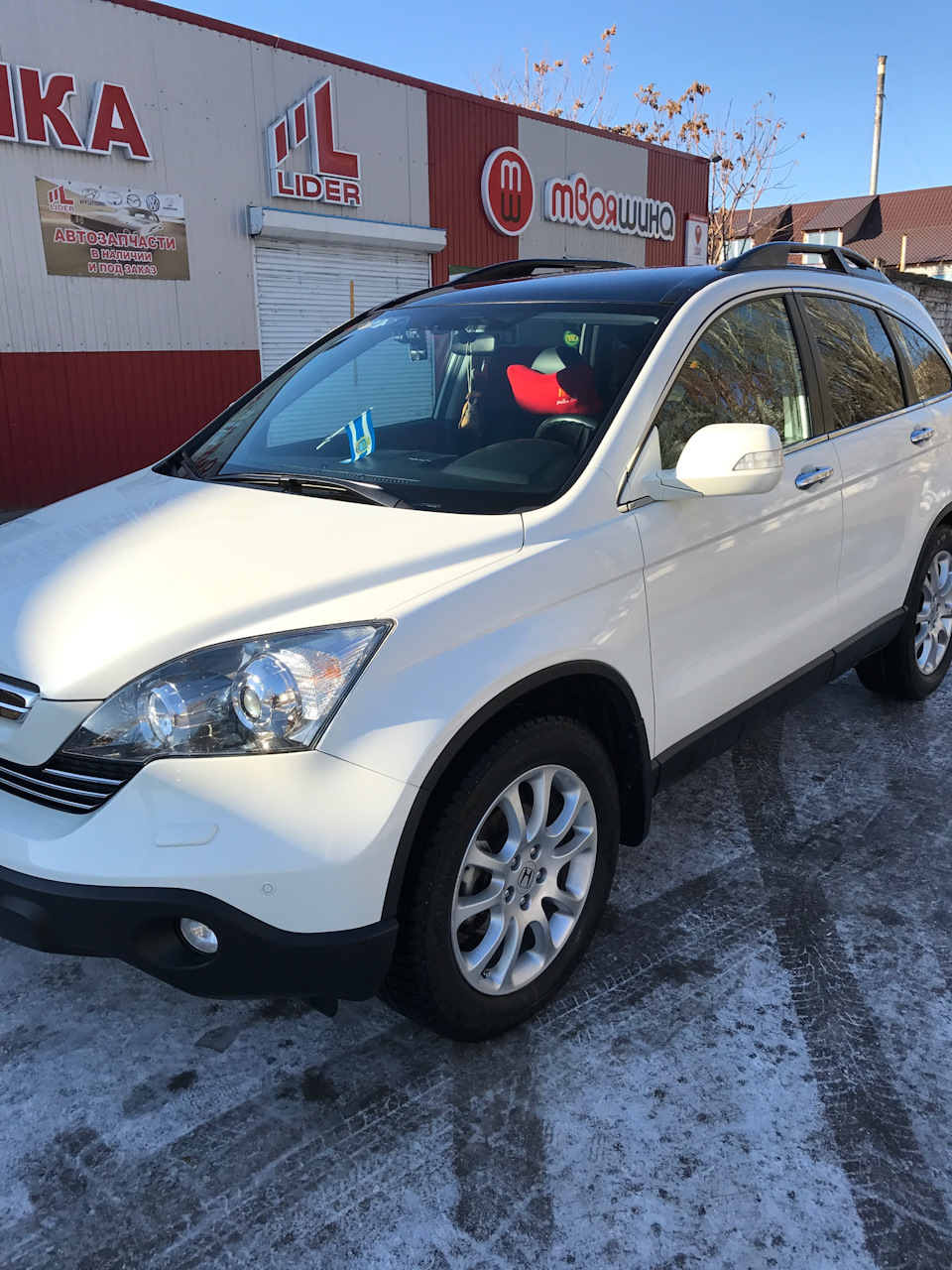 HONDA CRV-3 2.4 Холодний запуск та про витрату 5