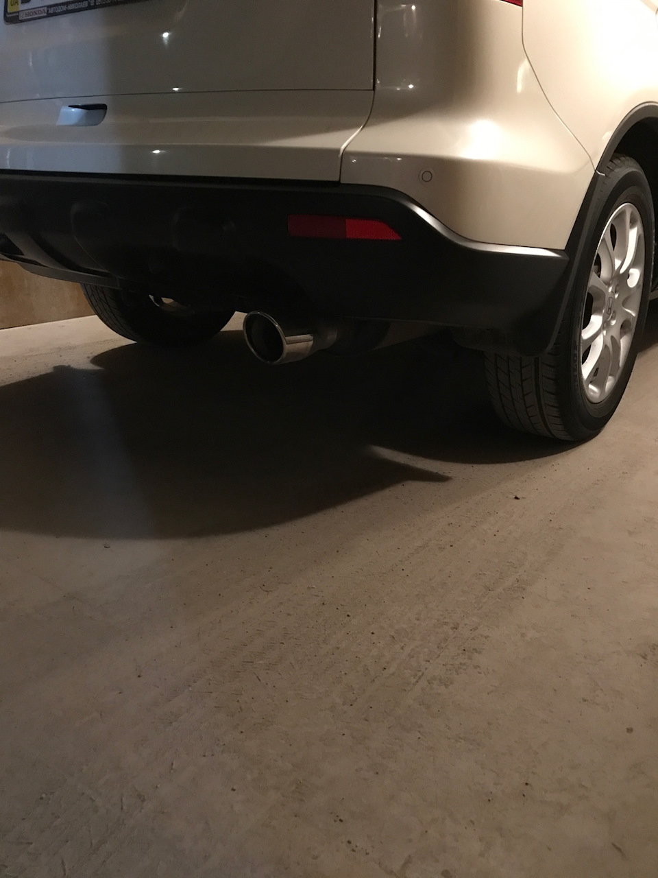 Насадка на глушник Honda CRV-3 від компанії CAREX 😉 3