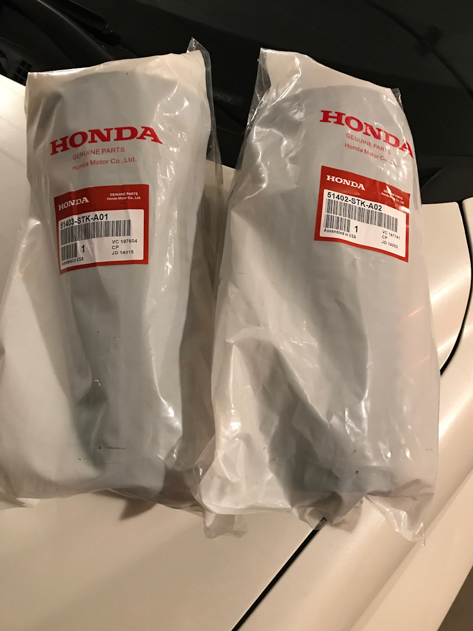 Пильовики передніх амортизаторів Honda CRV-3 2