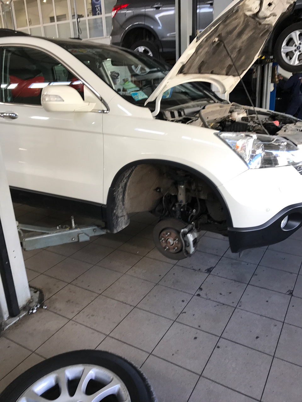 Пильовики передніх амортизаторів Honda CRV-3 *PART-2* Установка ☝️ 1