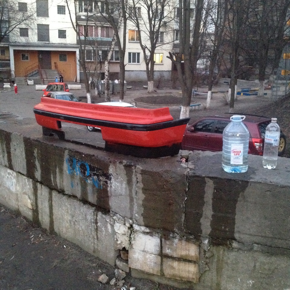 Підготовка заднього бампера 5
