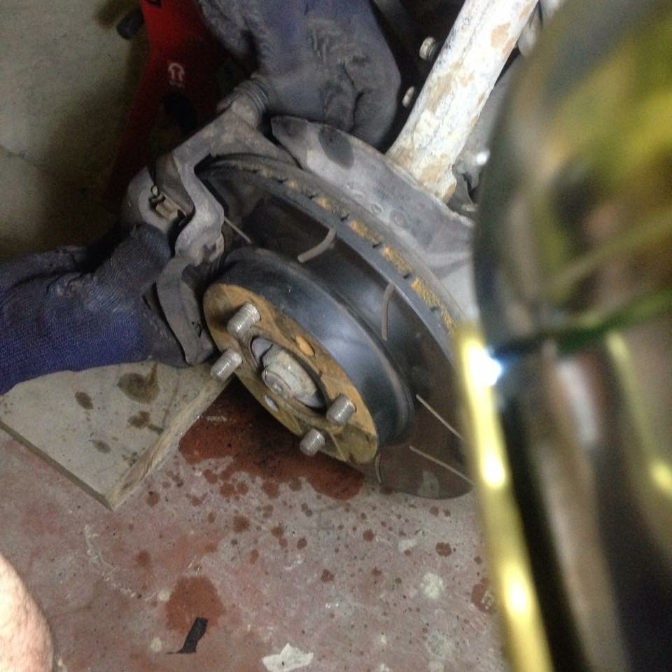 Свап передніх супортів з 5 сивика + установка Brembo Max 4
