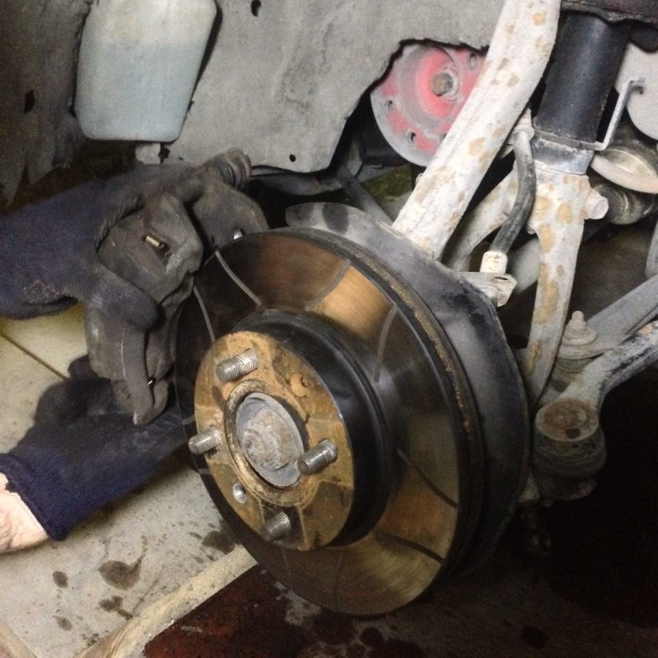 Свап передніх супортів з 5 сивика + установка Brembo Max 2