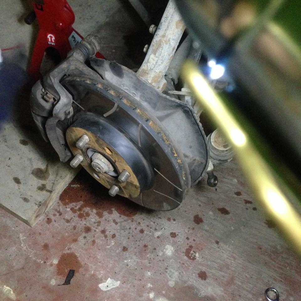 Свап передніх супортів з 5 сивика + установка Brembo Max 5