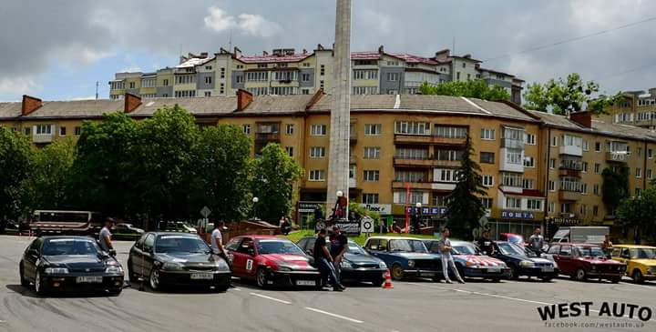 1-й етап ЧУ 2017 з автомобільного слалому. 2