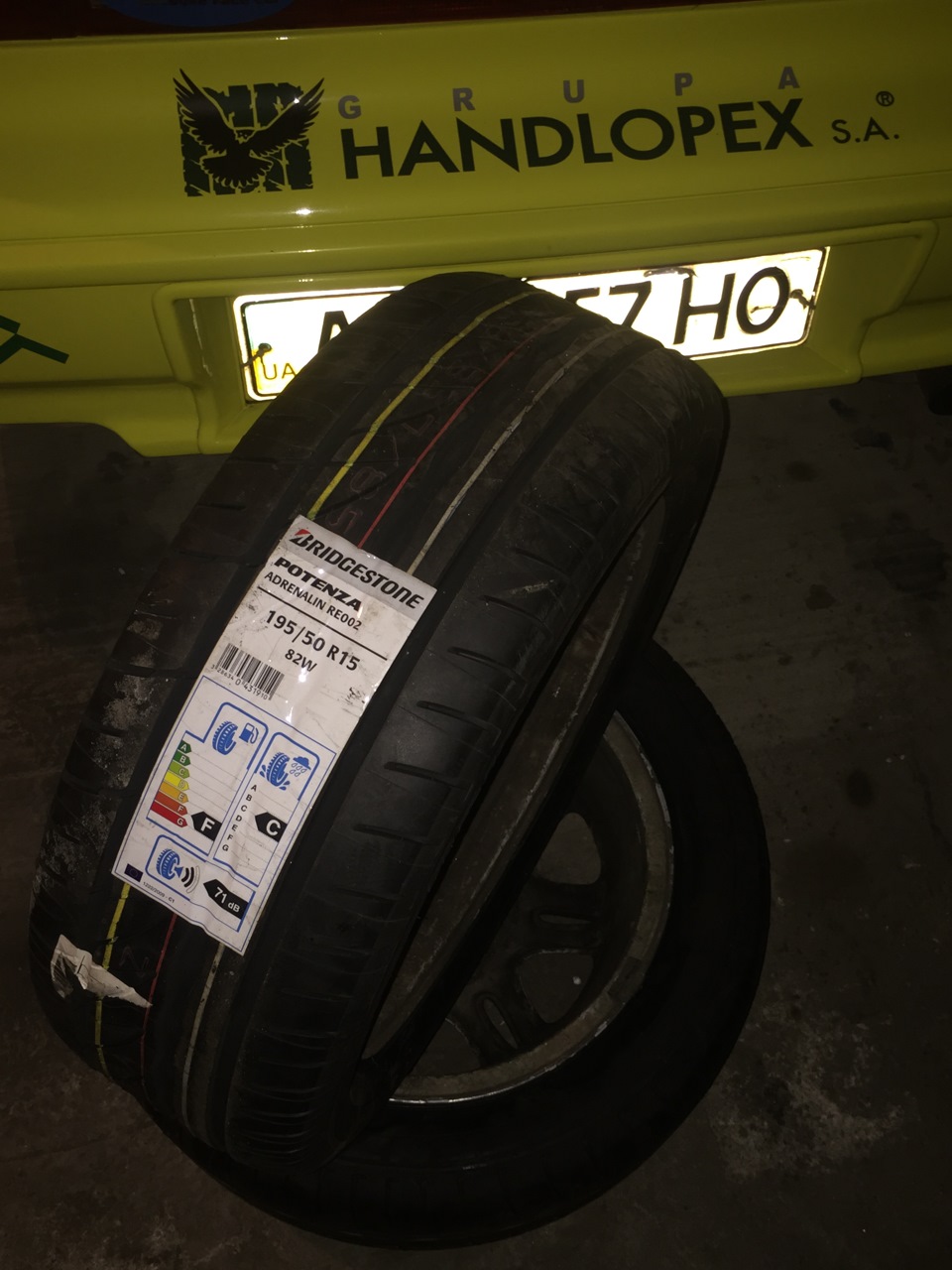 До етапу готовий))Нові шини bridgestone adrenalin re002!Дякую, Handlopex 1