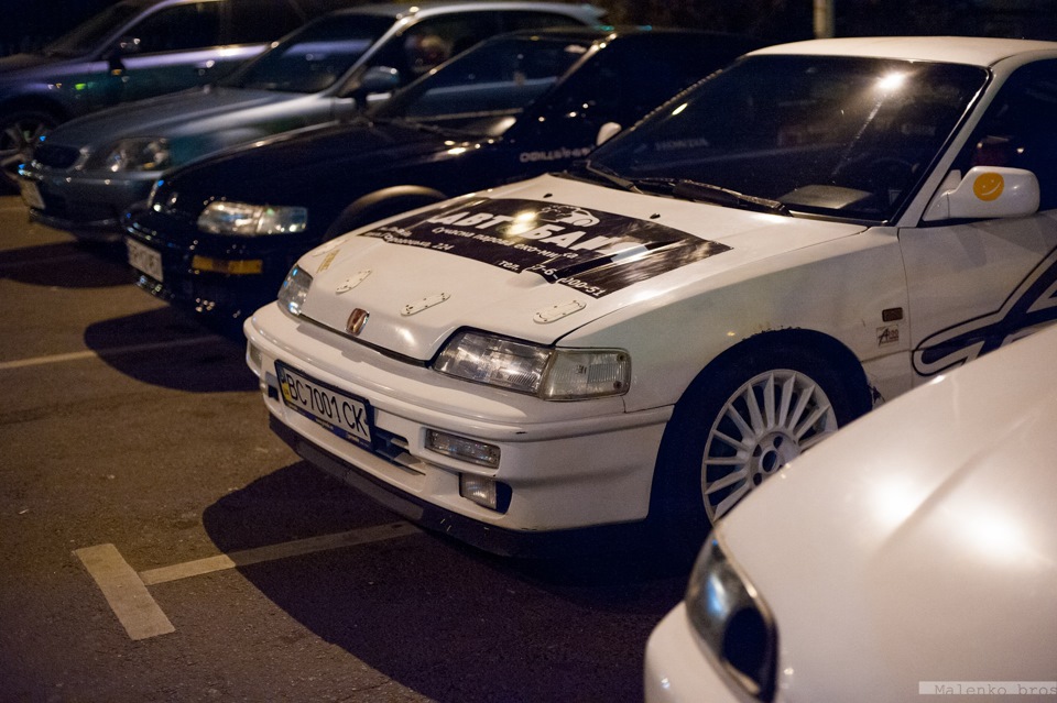 Honda's night. 4
