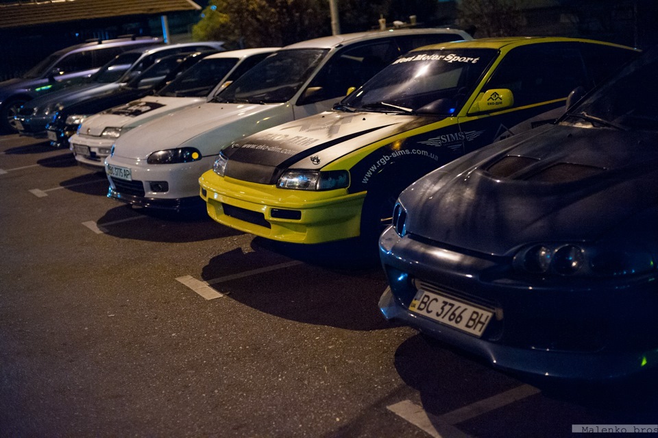 Honda's night. 3