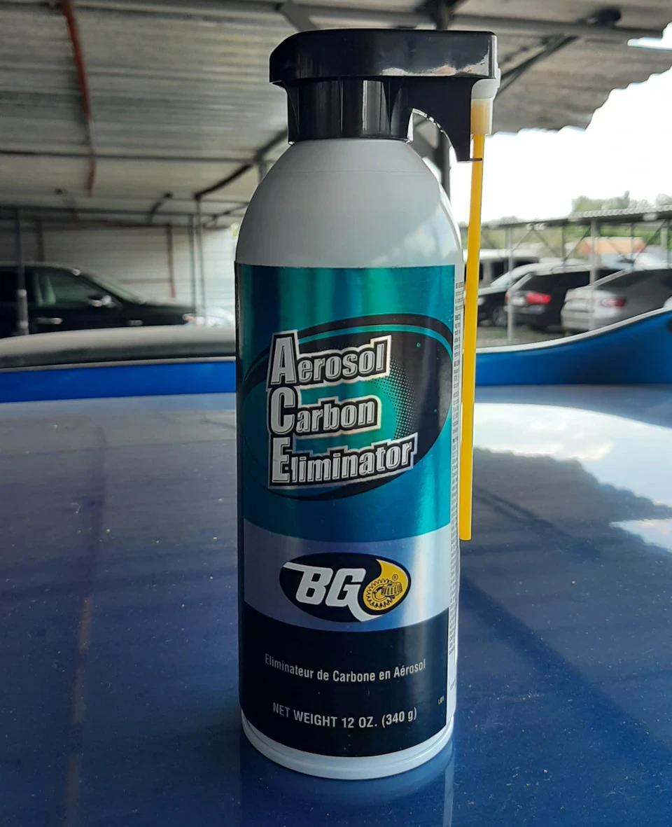 Гроші на вітер або профілактика системи впуску засобом BG Aerosol Carbon Eliminator PF-06