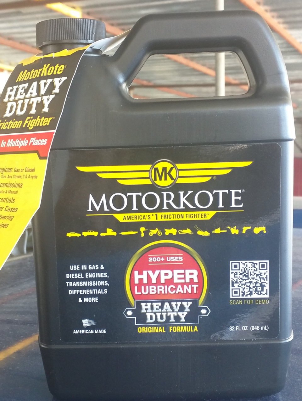 Експеримент. Присадка Hyper Lubricant MotorKote 1