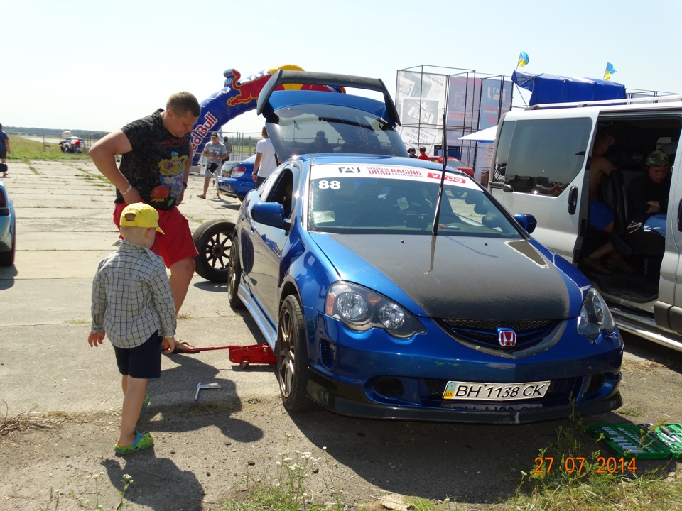 27.07.14 Drag Вінниця Калинівка кубок України Integra RR K20A 5