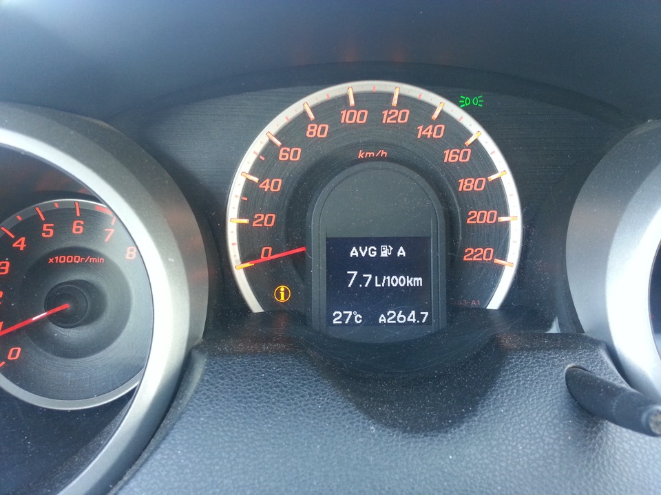 Витрата на автобані Honda Jazz GG3 1.4 iVtec 1