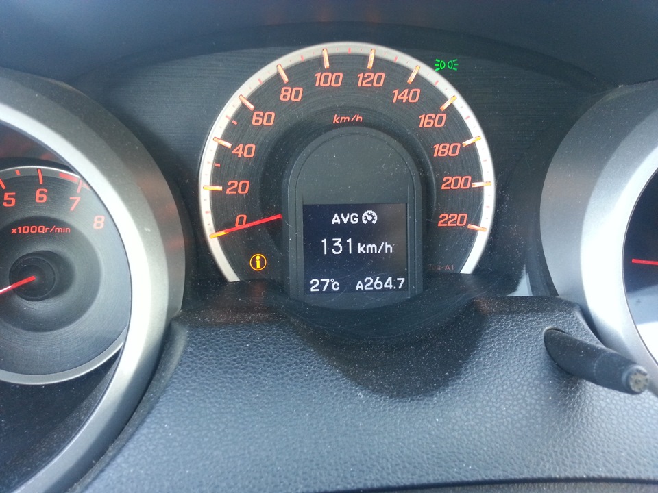 Витрата на автобані Honda Jazz GG3 1.4 iVtec 2