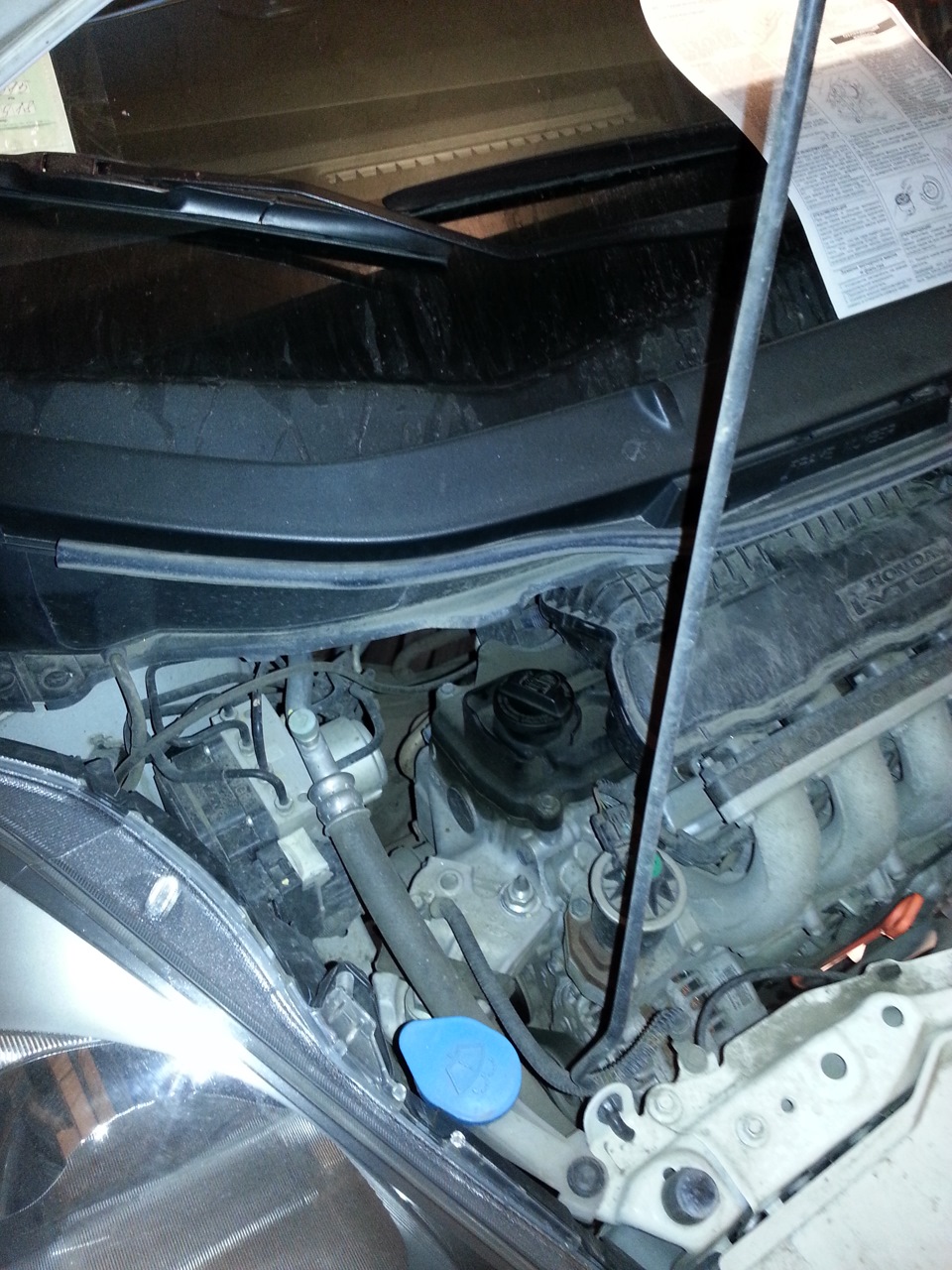 Заміна масла Honda Jazz GG3 Syntium 7000XS 0w30 5