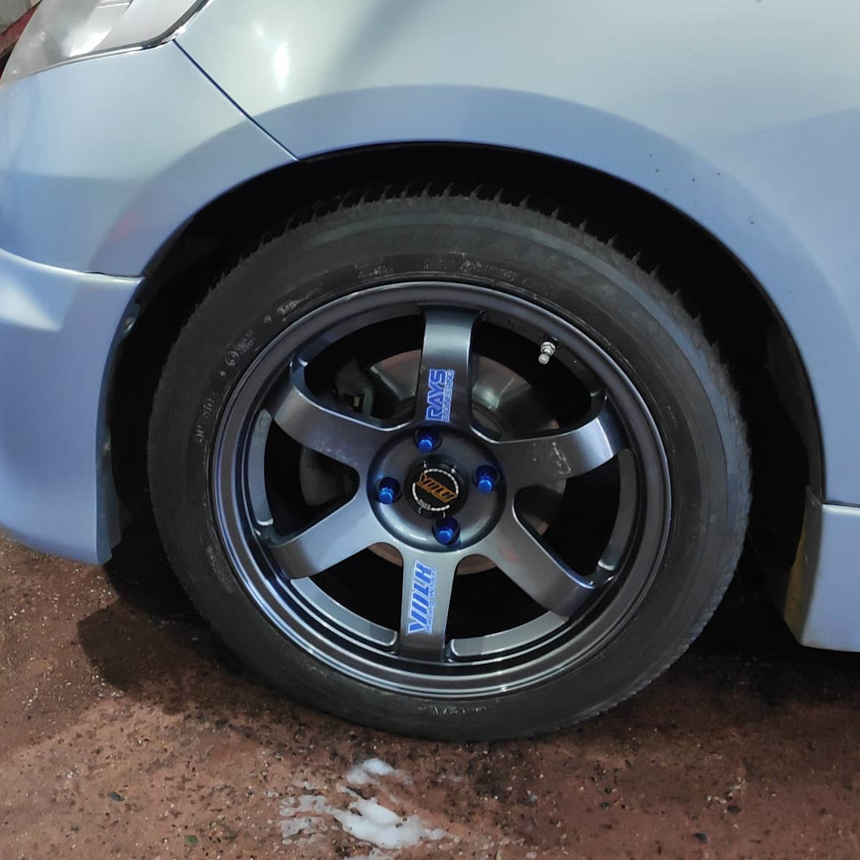 Переход на лето. R16x7j et35, Volk Rays TE37SL 4