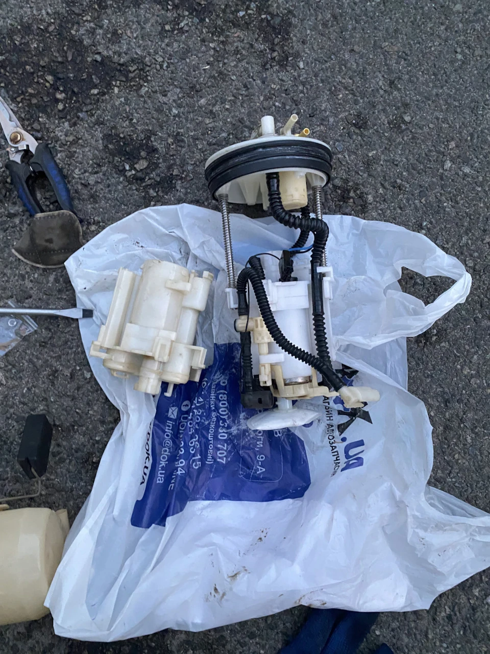 251550 заміна паливного фільтра