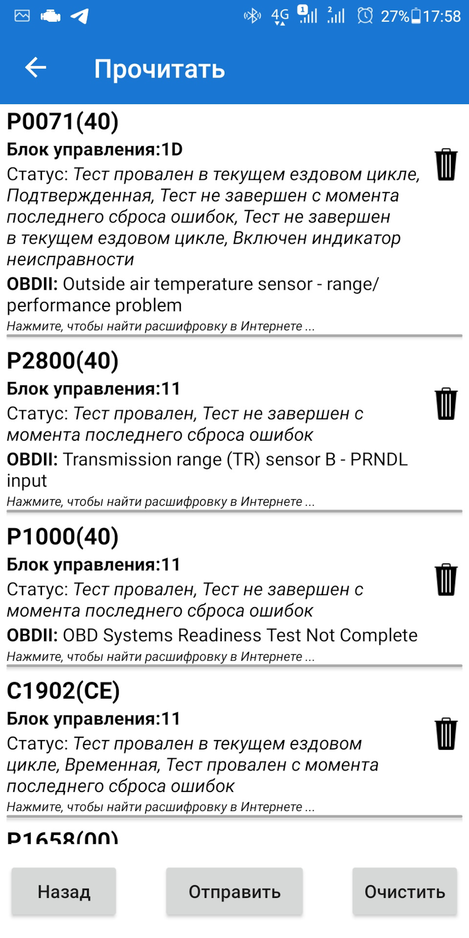 Проблема ACP 5