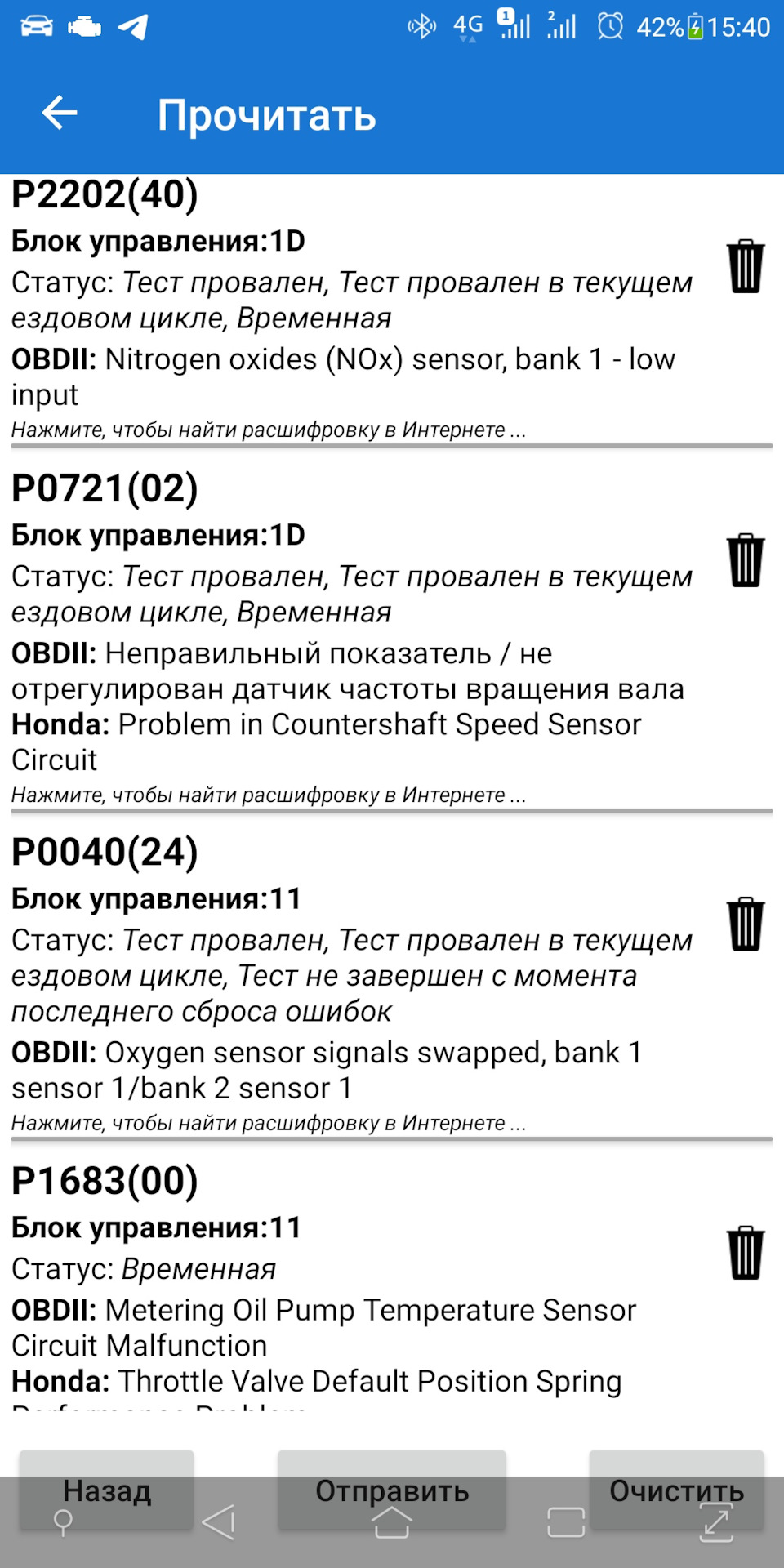 Проблема ACP 4