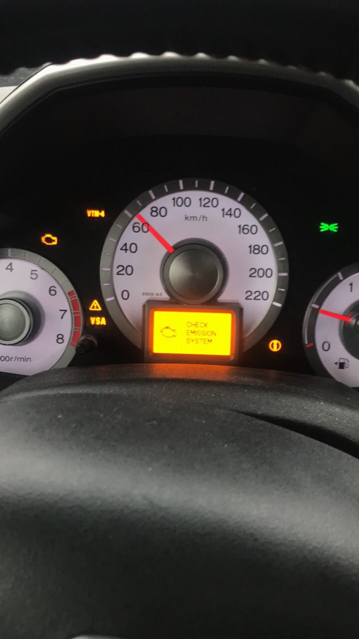 Перша поломка. Зайнявся check emission system 1