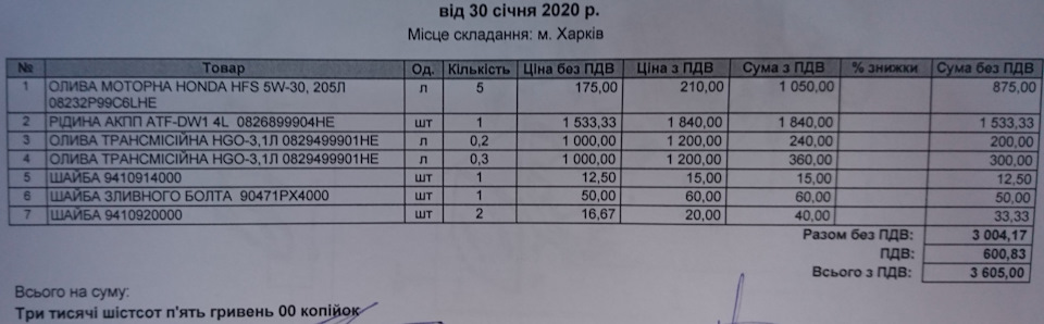 Повна заміна мастила в коробці 1