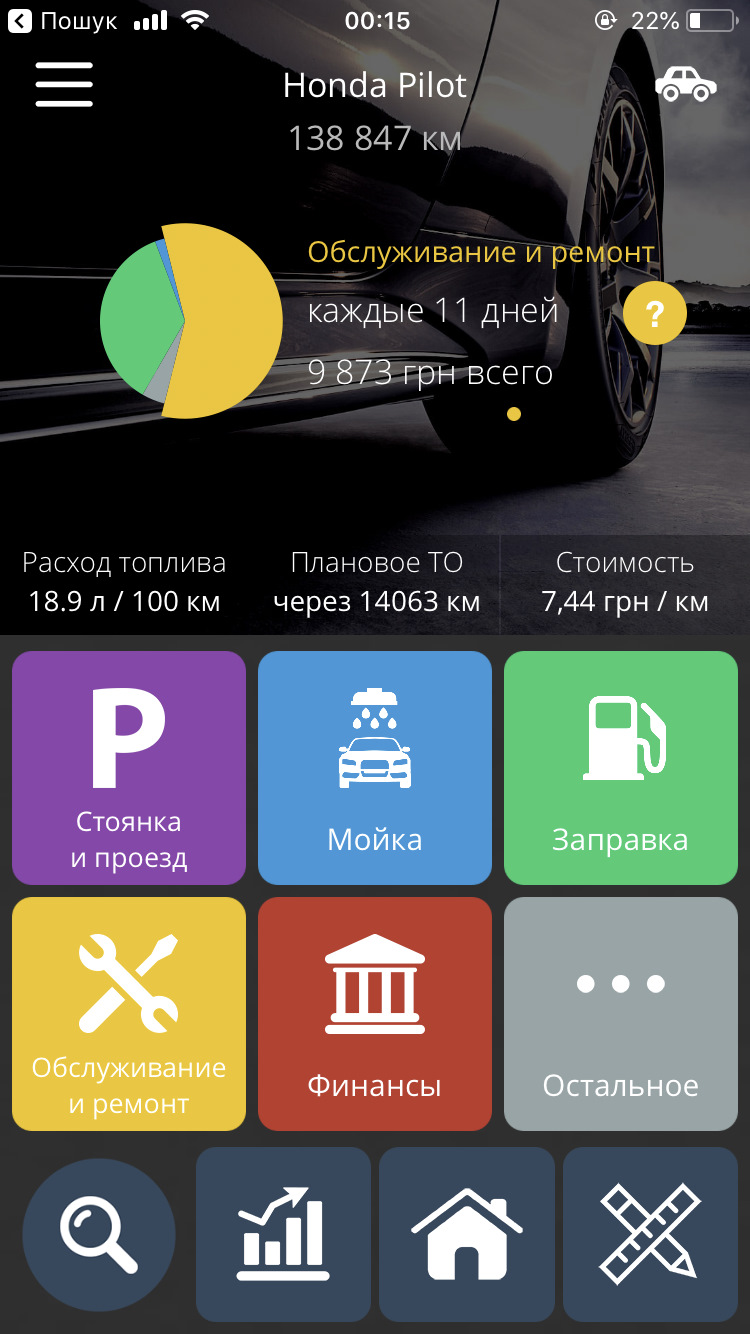 Трохи про витрату Пілота з ГБО 3