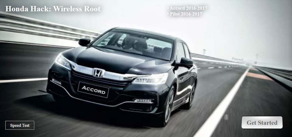 Honda Hack in head unit 1