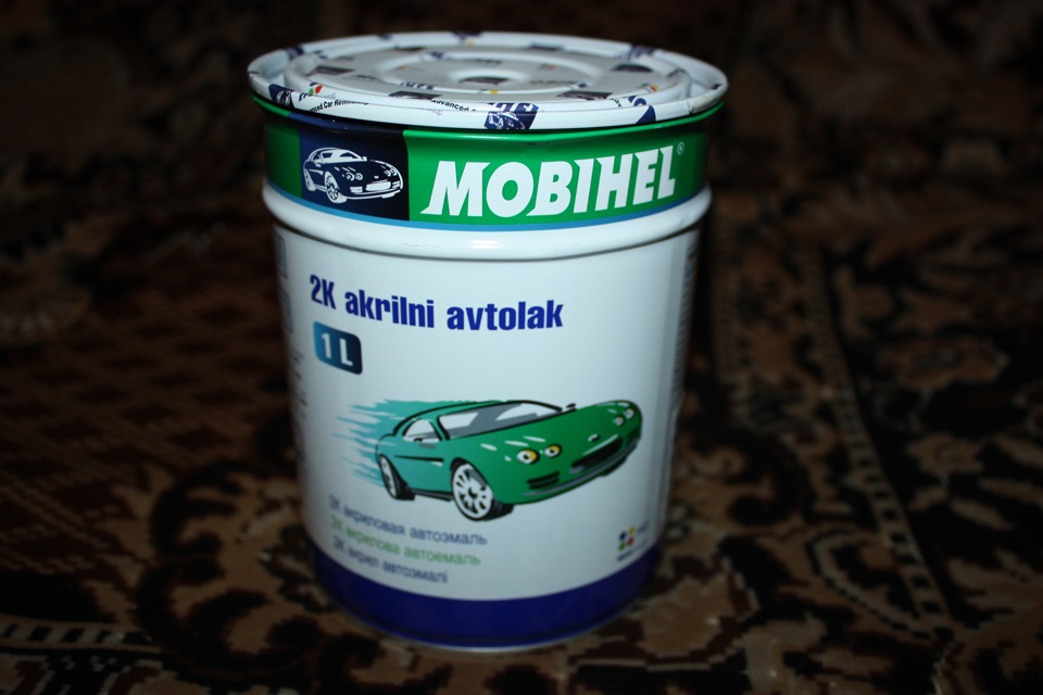 Купив фарбу та лак Mobihel 1