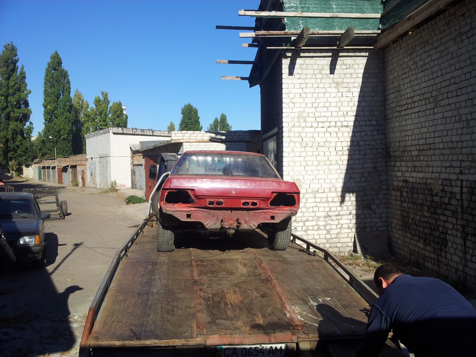 Машинку сьогодні повезли на кухарку. 08.10.2015. 1