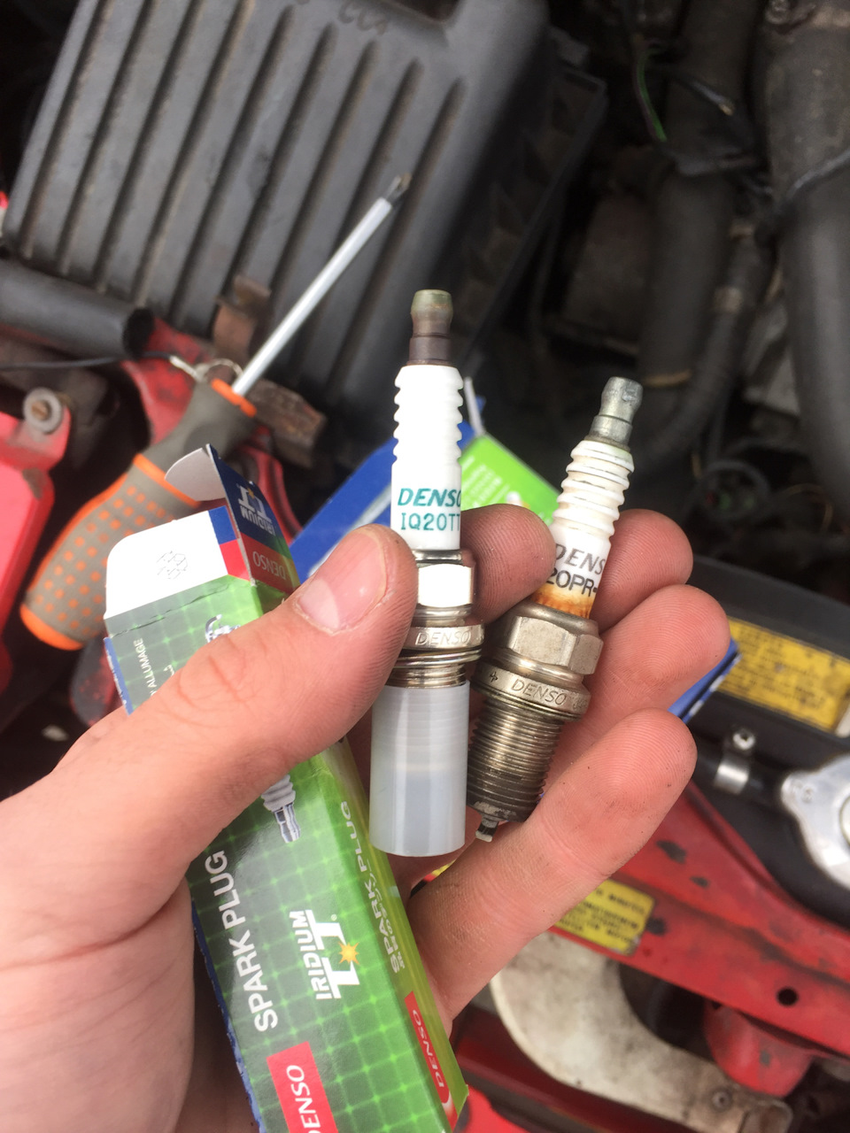 Свічки Denso iridium TT та приладка 1