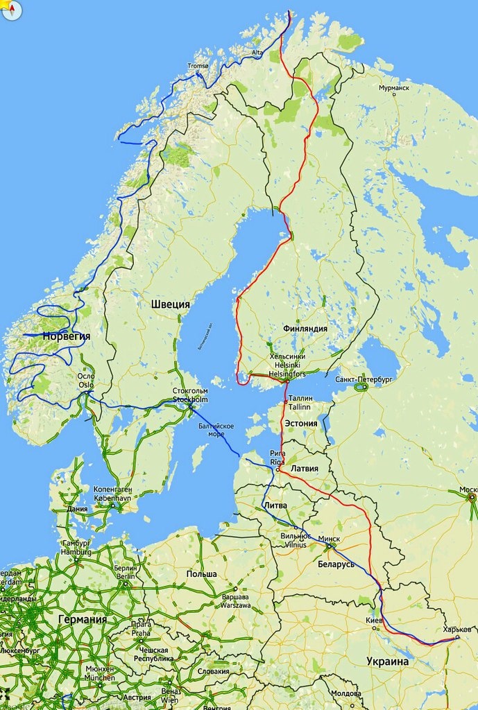 Подорож до Норвегії. Norway Travel trailer 1