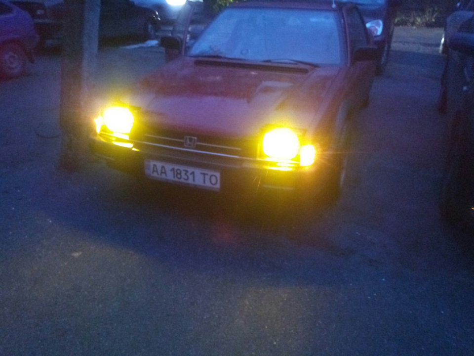 LED фари в дії 2