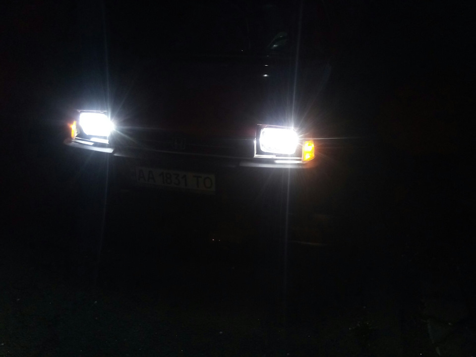 LED фари в дії 5