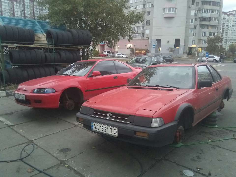 Махнув диски з минулої хонди 2